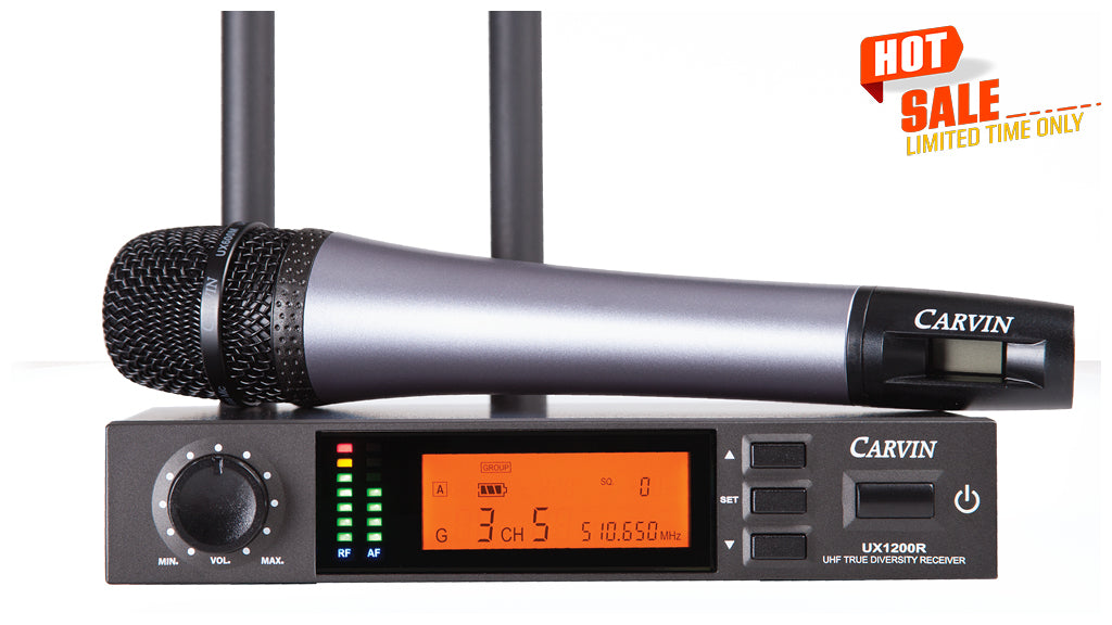 Carvin UX1200MC Wireless Microphone System