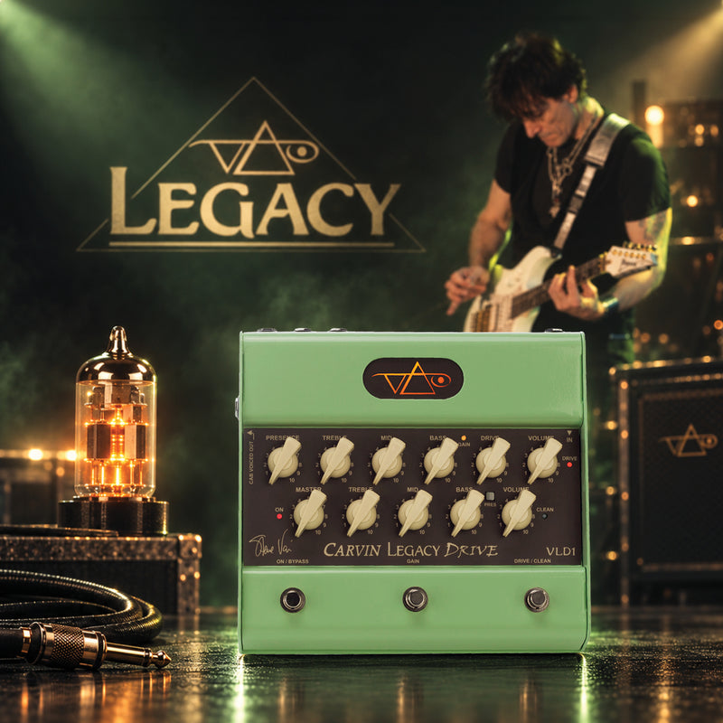 steve vai vld1 tube guitar preamp pedal 