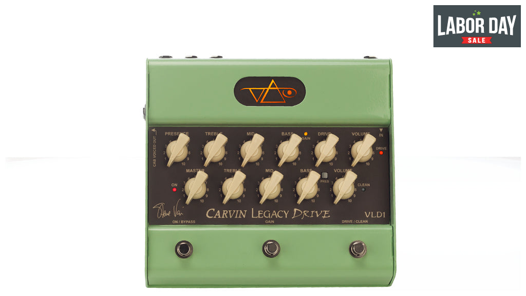 steve vai tube guitar preamp pedal