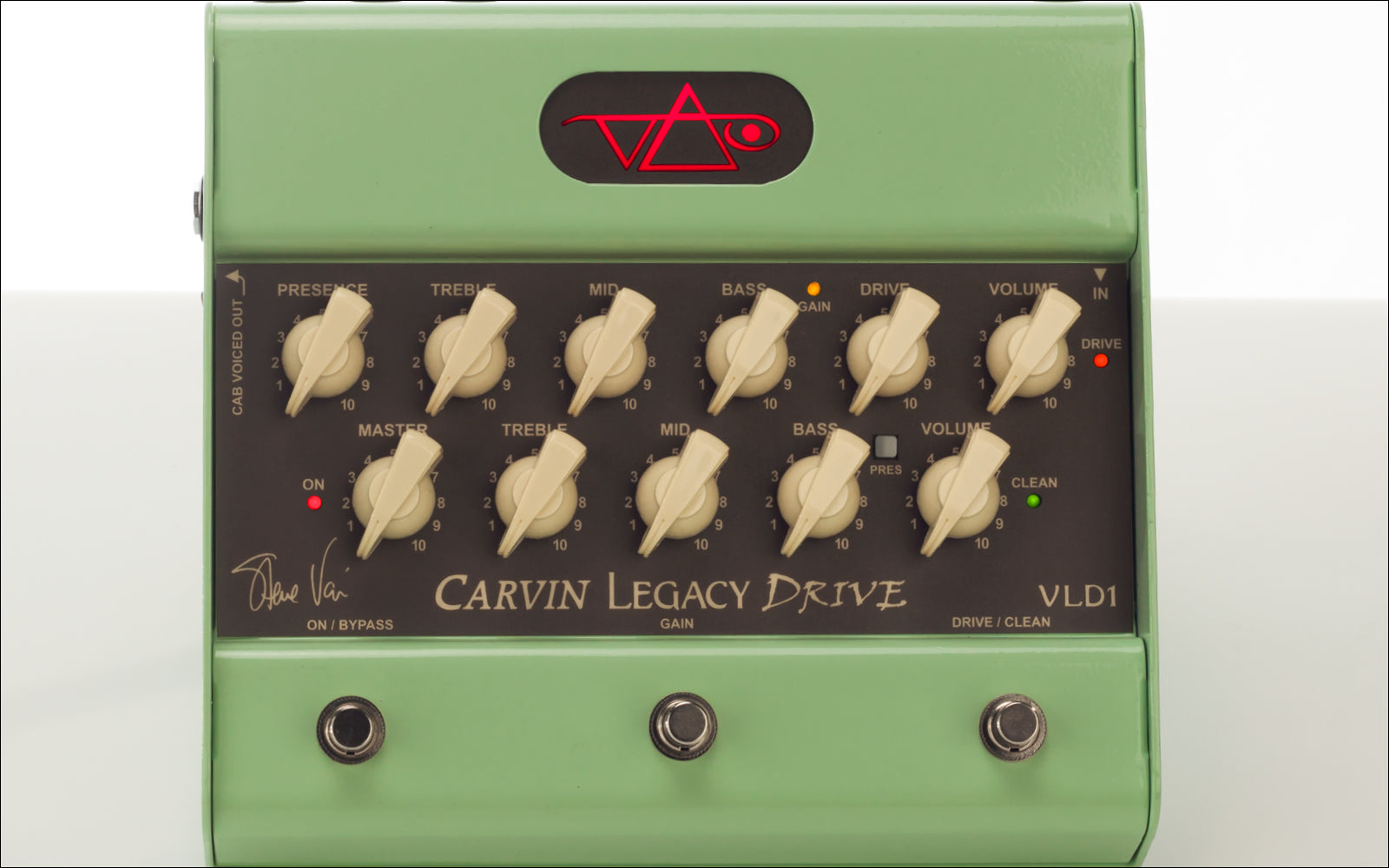VLD1 Legacy Drive Steve Vai Signature Preamp Pedal
