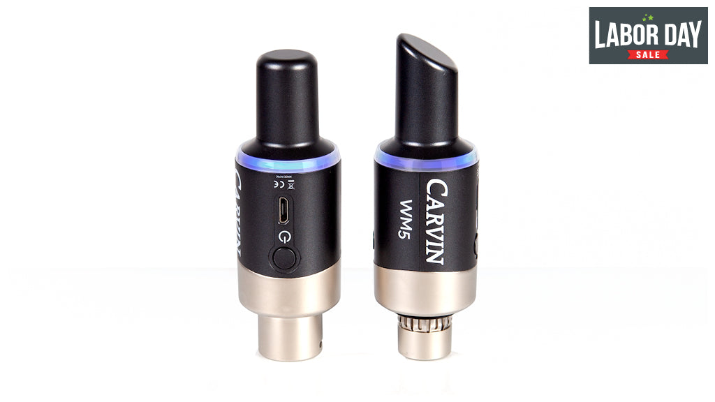 carvin wm5 wireless handheld microphone system 
