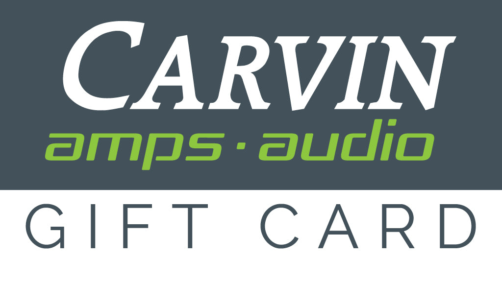 Carvin Amps -Audio Gift Card
