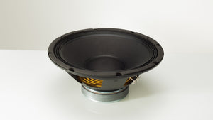 Carvin PS12-8 12" speaker part is a 12-inch 8 ohm 300 Watt woofer side  view