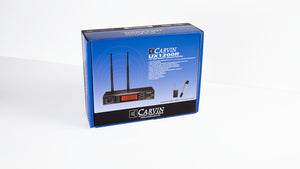 Carvin ux1200lp1 wireless lapel microphone system