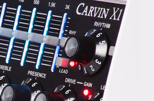 Carvin X1 All Tube Guitar Pre Amp Pedal 