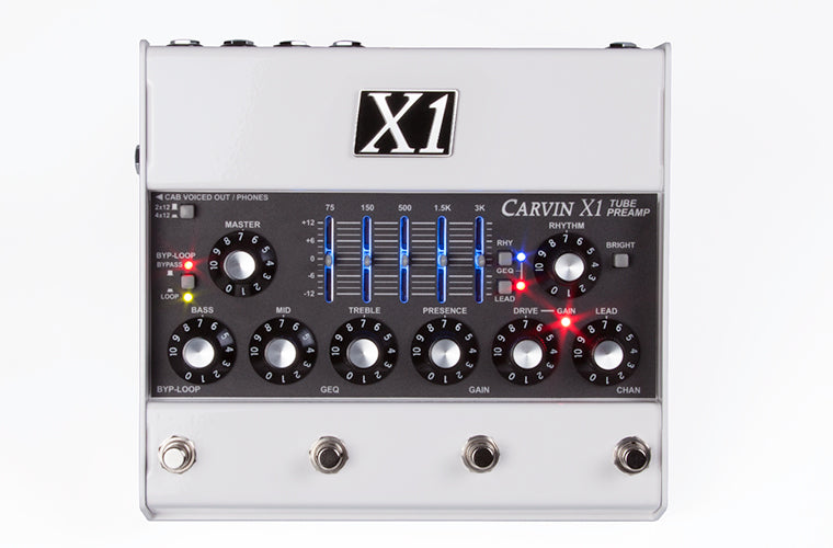 X1 All Tube Preamp Pedal with 12AX7 Tubes